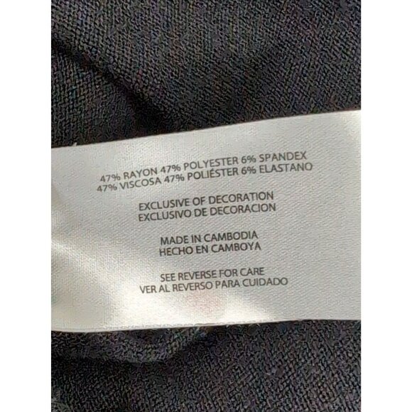 Banana Republic Sweater Womens L Black Round Neck Pullover Long Sleeve Capsule - Picture 6 of 8